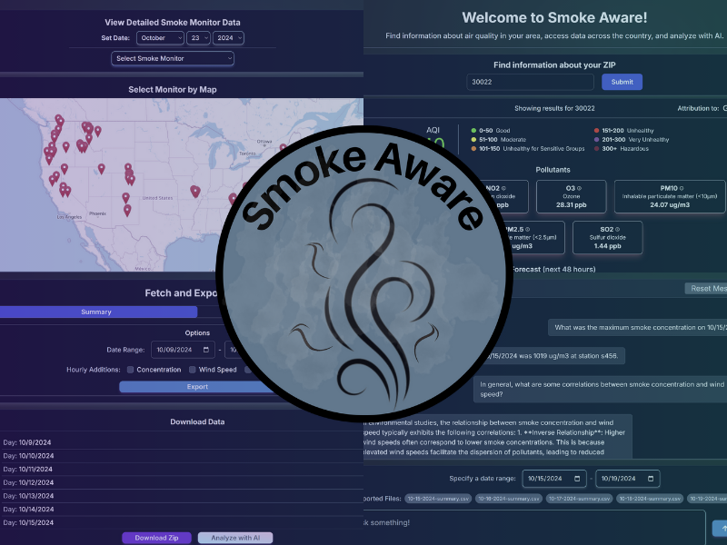 Smoke Aware app preview